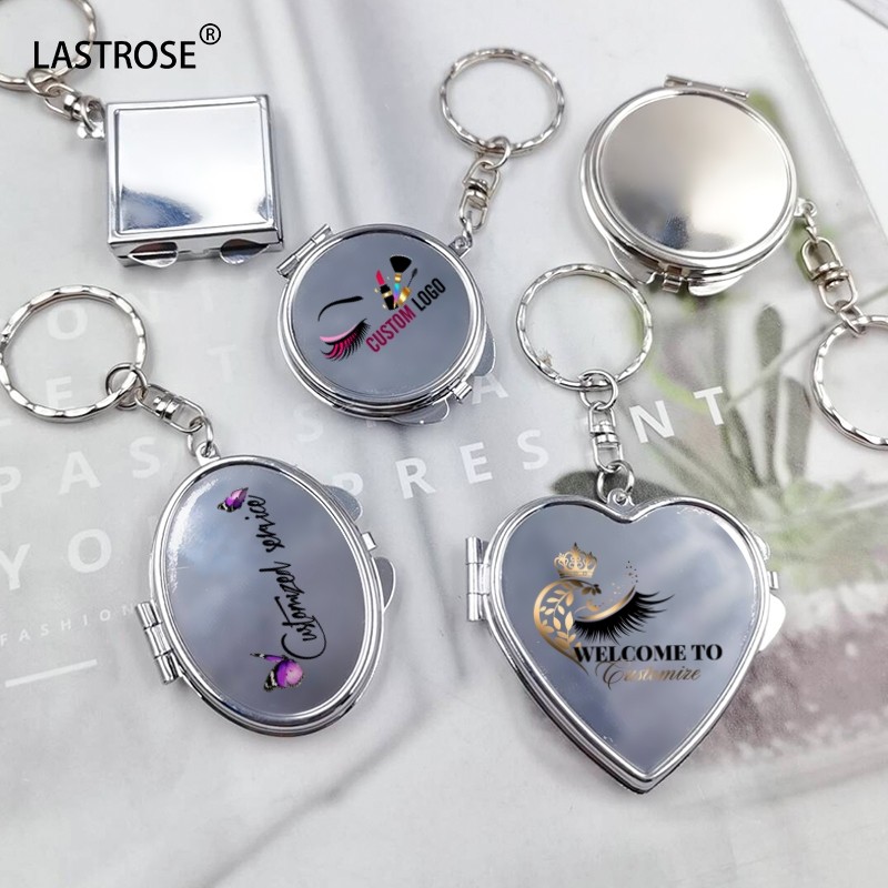 Personalized Makeup Mirror Factory - Small Mirror Portable Metal Mini Double Side Personalized Makeup Mirror