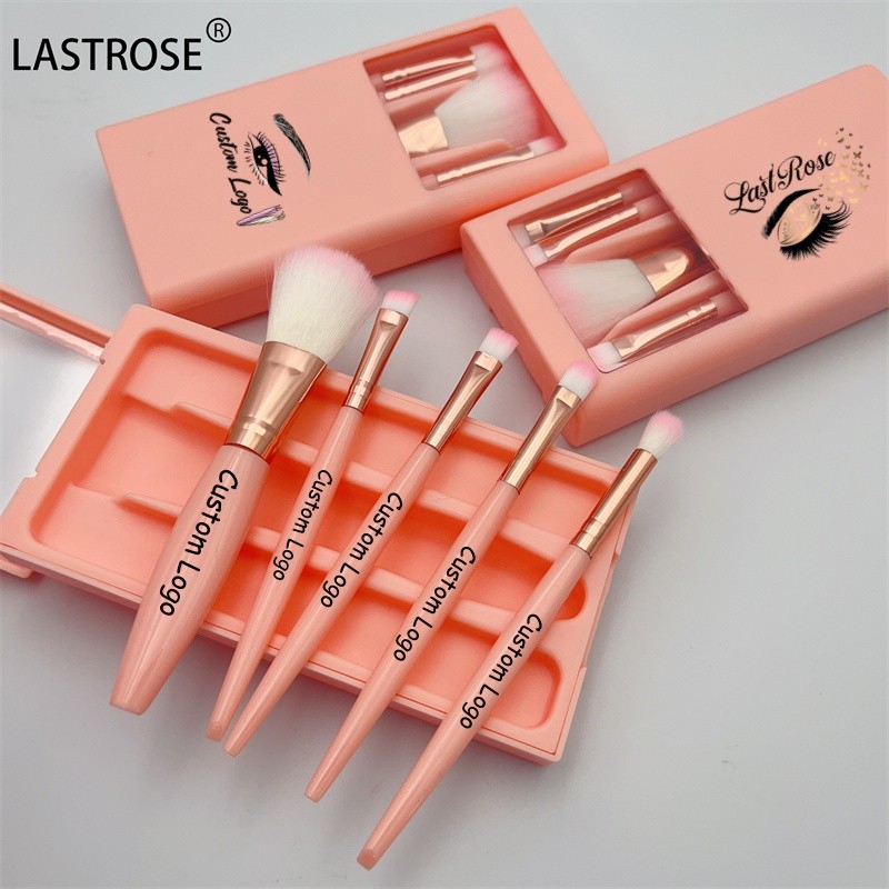 Luxury Makeup Brush Set Manufacturer - Private Label 5pcs Set Makeup Brushes Luxury Makeup Brush Set Portable Makeup Brushes