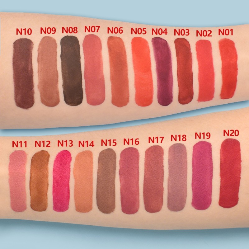 Lipstick Manufacturer - Private Label Waterproof Lipstick Lip Gloss Vegan Creamy Lip Liner and Lip Gloss