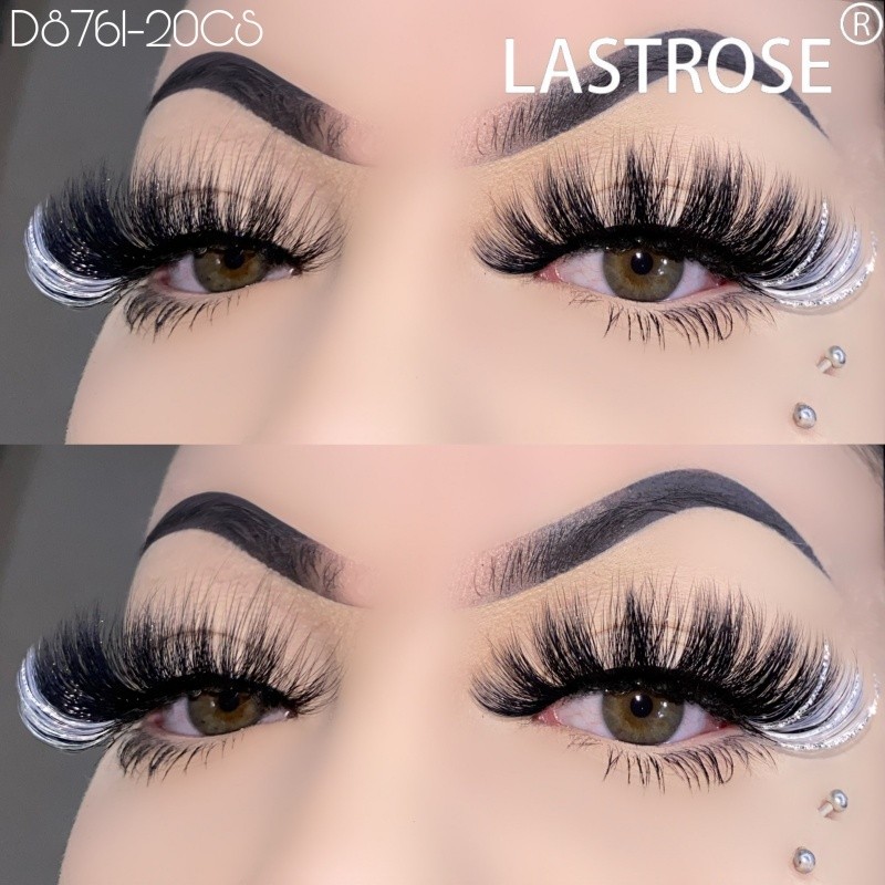 Dramatic Full Strip Lashes Manufacturer - Wholesale 20mm Vegan Eyelashes Private Label Dramatic Full Strip Faux Mink Lashes