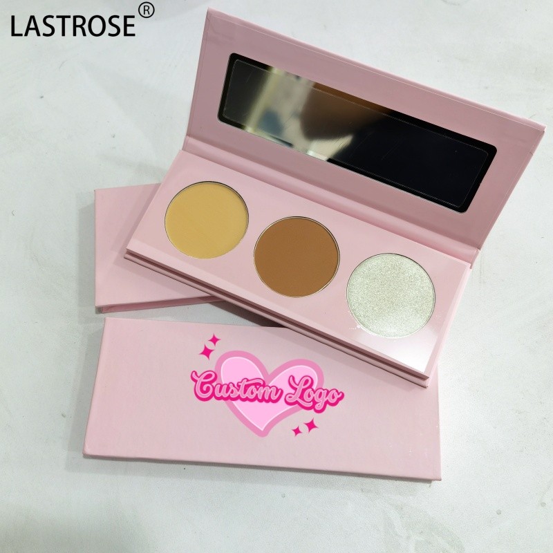 Concealer Palette Manufacturer - Private Label High Pigment Powder and Cream Concealer Blush Highlighter Bronzer