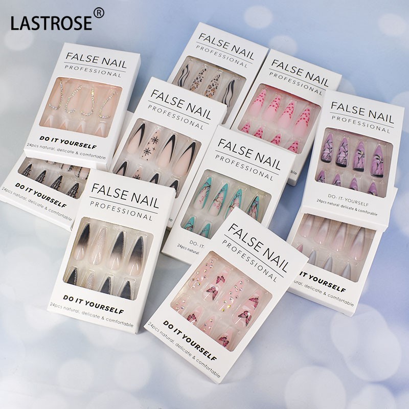 Press on Nails Factory - Luxury Designer Press on Nails Easy to Apply Comfortable Private Label Press on Nails False