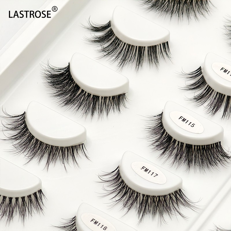 Synthetic Eyelashes Factory - Eyelash Supplier Wholesale New Wispy Synthetic Eyelashes High Quality Clear Band Lashes