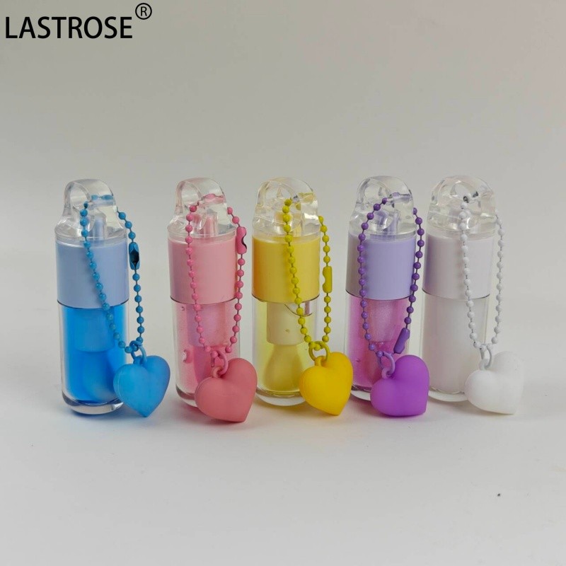 Lip Plumping Oil Factory - Magic Pink Color Changing Plumping Fruit Lip Oil Clear Hydrating Vitamin C