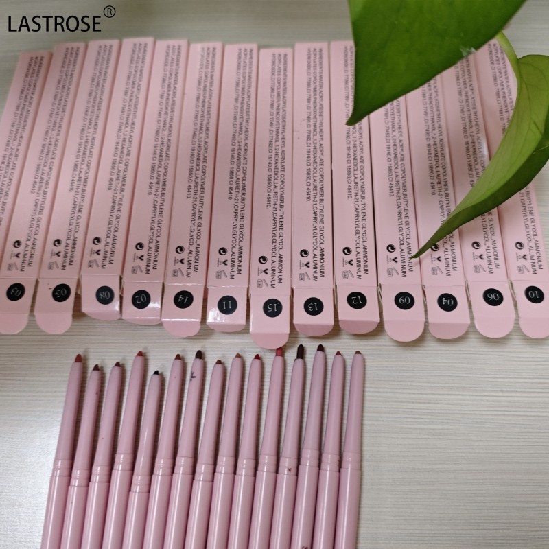 Lip Liner Pencil Factory - Twist up Matte Nature Lip Liner Private Label Waterproof Lip Liner Pencil