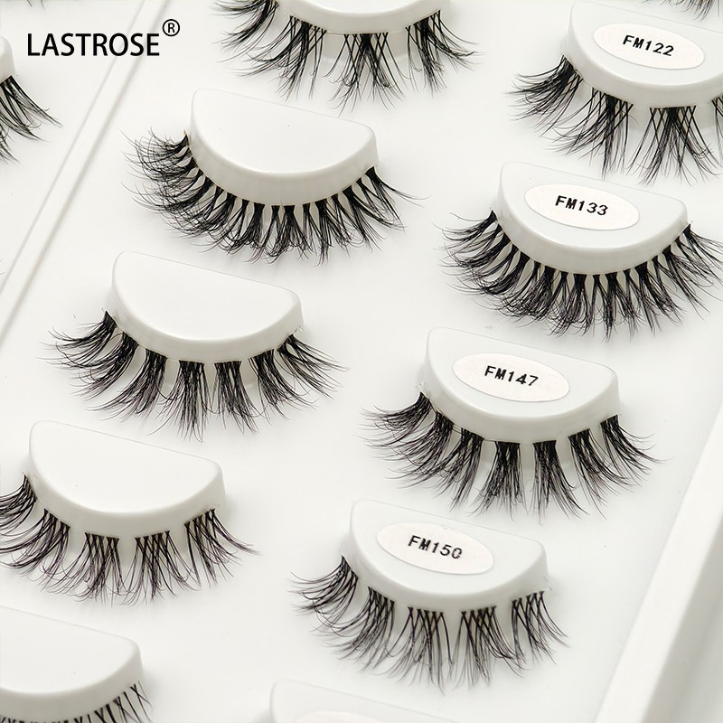 Eyelash Extensions Factory - Wholesale Fully Faux Mink Eyelashes Private Label Full Strip Lashes With Packaging Box