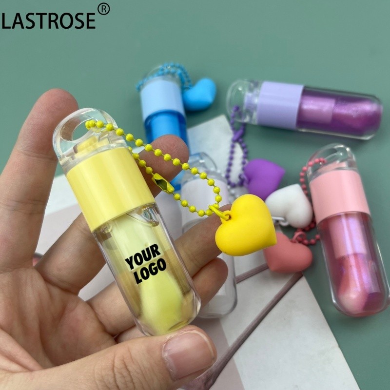 Lip Plumping Oil Factory - Magic Pink Color Changing Plumping Fruit Lip Oil Clear Hydrating Vitamin C