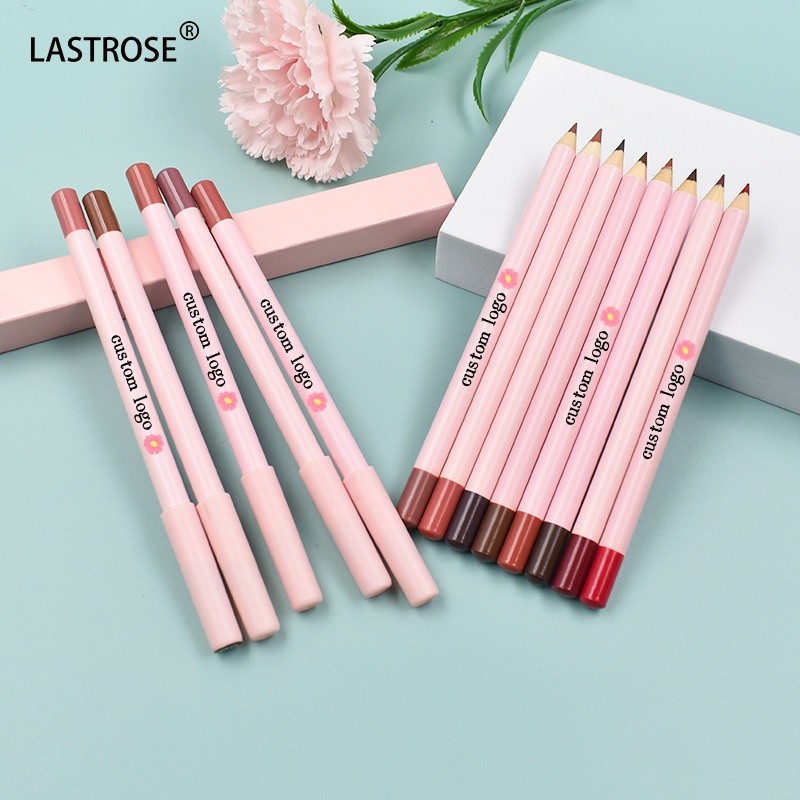Lip Liner Pencil Supplier - Luxury 24 Colors Lip Liner Private Label Vegan Pink Waterproof