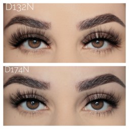 Natural Faux Mink Eyelashes Manufacturer - 15mm Natural Faux Mink Eyelashes 3d Vegan Wholesales Fluffy Full Strip Thick