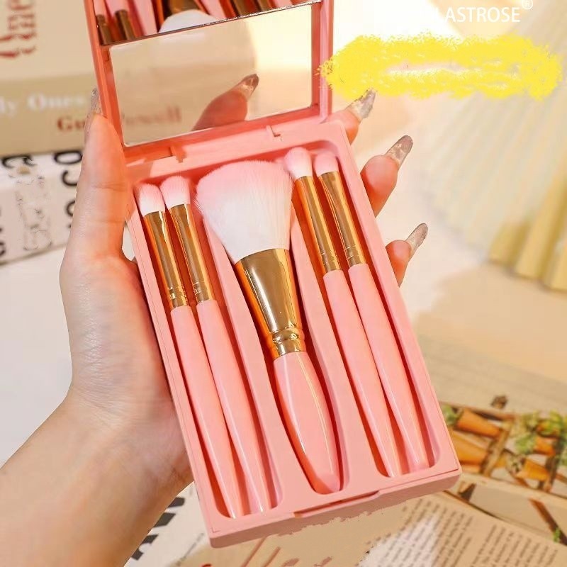 Professional Makeup Brush Set Supplier - Wholesale Mini 5PCS Makeup Brush Set Professional Makeup Brushes Eyeshadow Concealer