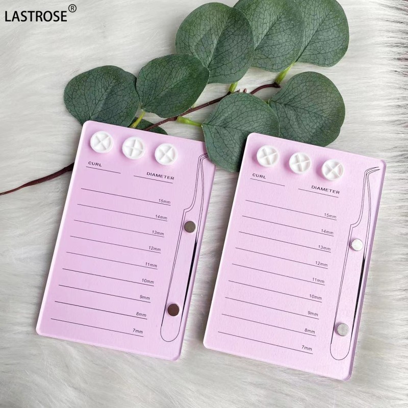 False Eyelash Display Board Supplier - 3 in 1 False Eyelash Display Board Acrylic Lash Tile Glue Holders Magnetic Tweezer Holder