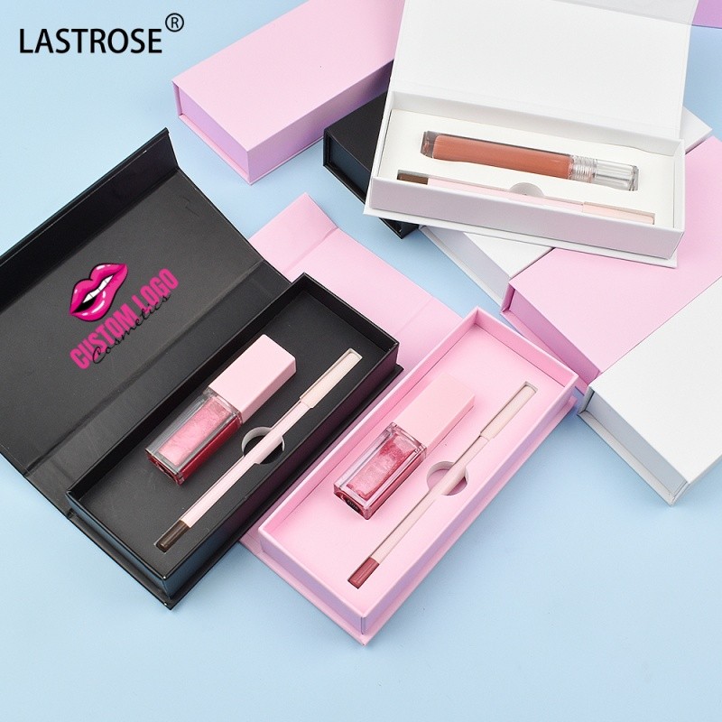 Lip Makeup Set Factory - Oem Vegan Lip Makeup Set With Lip Liner Makeup Gift Waterproof Lipstick