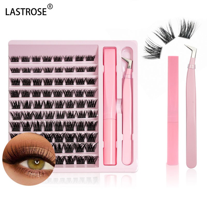 Segment Lashes Kit Factory - Wholesale DIY Segment Lashes Kit Private Label Faux Mink Cluster Lashes Eyelashes Extension