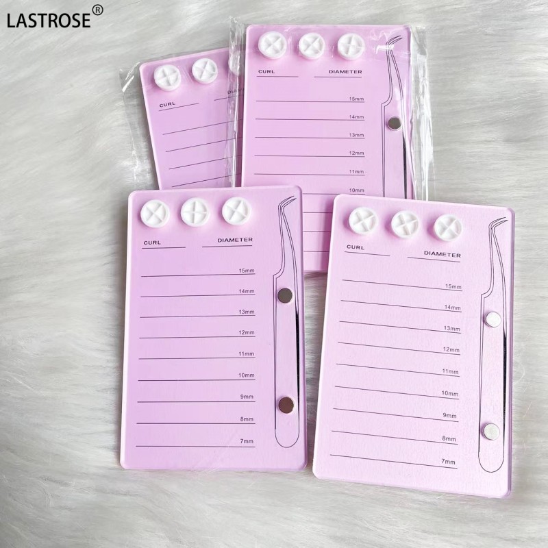 False Eyelash Display Board Supplier - 3 in 1 False Eyelash Display Board Acrylic Lash Tile Glue Holders Magnetic Tweezer Holder
