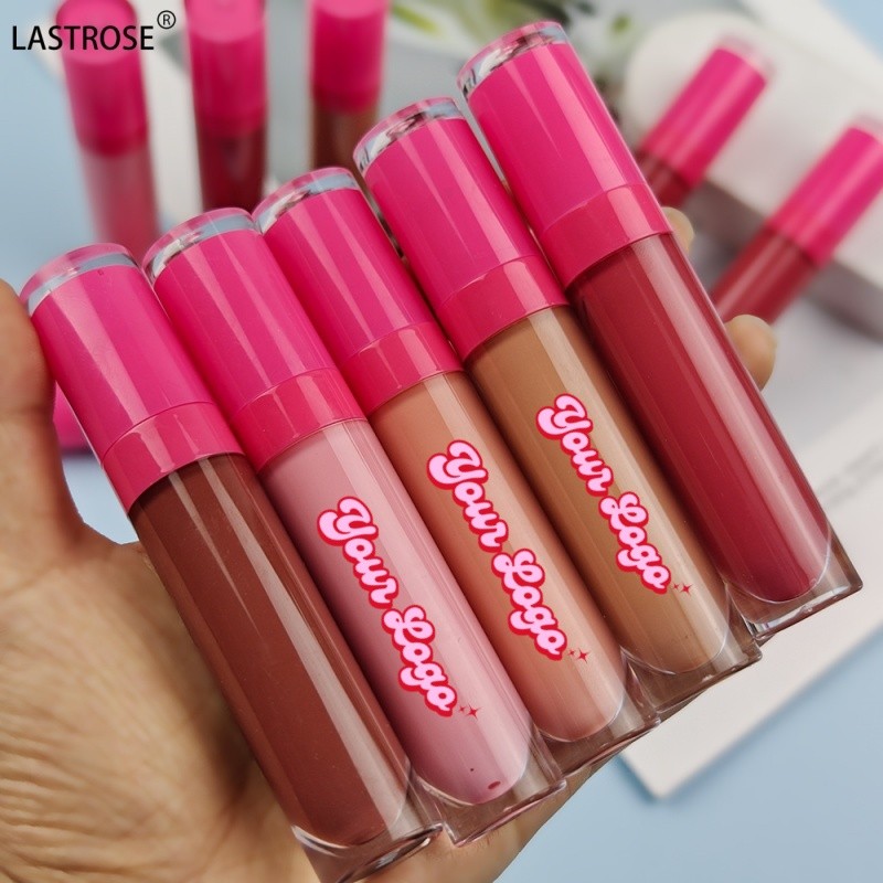 Lip Gloss Vendor Factory - Wholesale Low MOQ Lipgloss Vegan Lip Gloss Vendor Shimmer Nude Pink Glossy