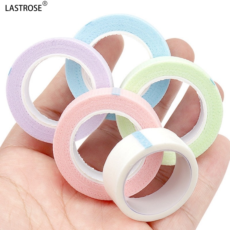 Sensitive Skin Gel Tape Supplier - White Blue Pink Breathable Sensitive Skin Gel Tape Eyelash Extension Micro Foam Adhesive Tapes