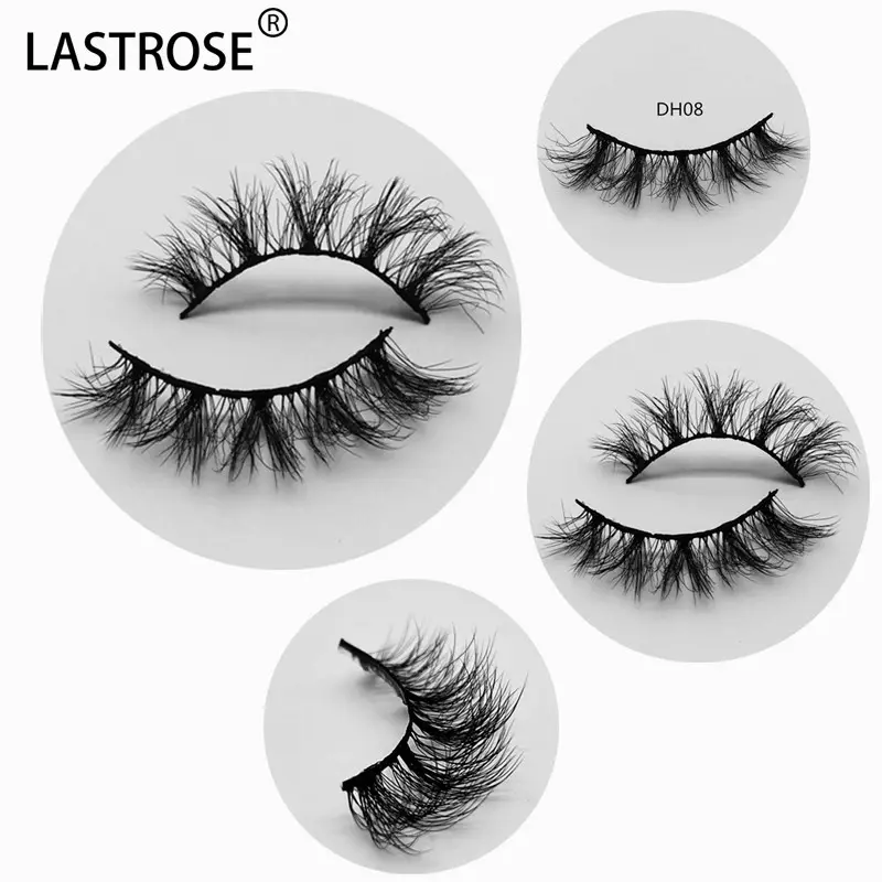 Faux Mink Eyelashes Manufacturer - Wholesale 3D 5D Faux Mink Eyelashes 12 Colors Natural Style Vegan False Eyelashes