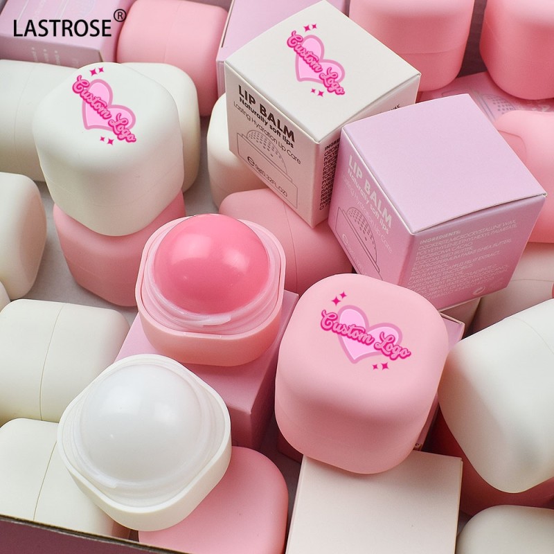 Lip Balm Factory - 4 Flavors Strawberry Lip Balm Natural Long Lasting Sunscreen Lip Care