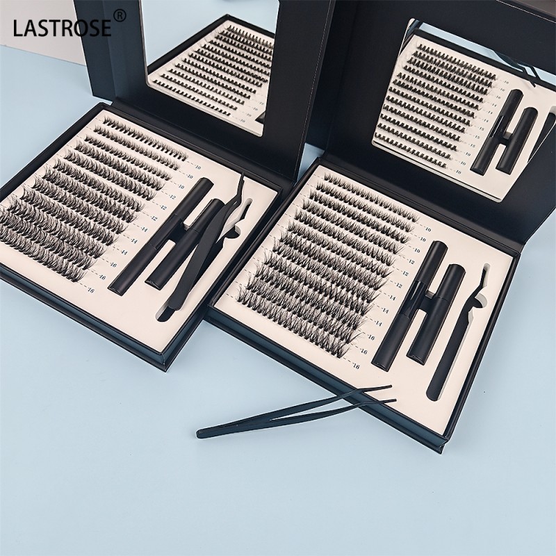 Individual Eyelash Cluster Manufacturer - Private Label Individual Eyelash Cluster DIY Lashes Extension Cluster Kit Segment