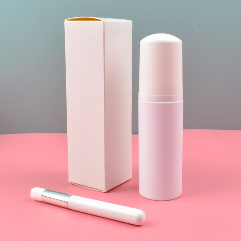 Lash Shampoo Kit Manufacturer - Private Label 60ML Lash Shampoo Kit White Eyelash Extension Cleanser Shampoo Oil Free Lashes