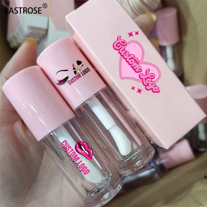 Round Lip Gloss Oil Tube Factory - Wholesale Private Label White Round Lip Gloss Oil Tube 6ml Empty Tubes Big Wand Lip Oil
