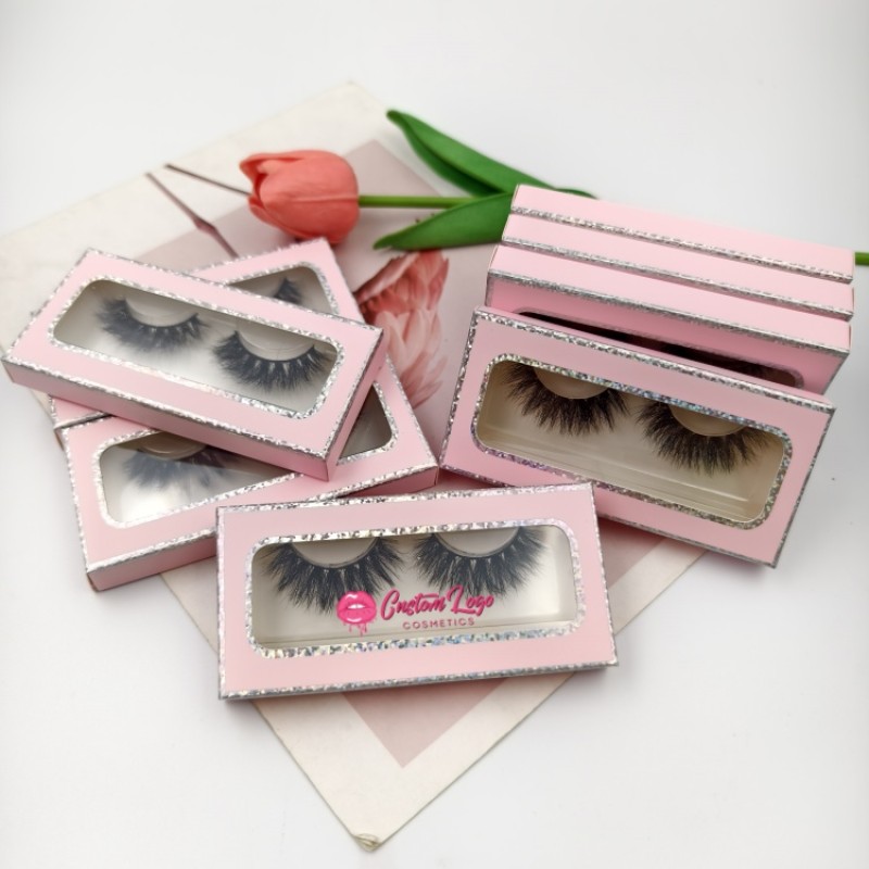 Eyelash Package Box Supplier - Factory Price 3D Black Mink Fur Eyelash Natural Length 15-18mm Eyelash Private Label