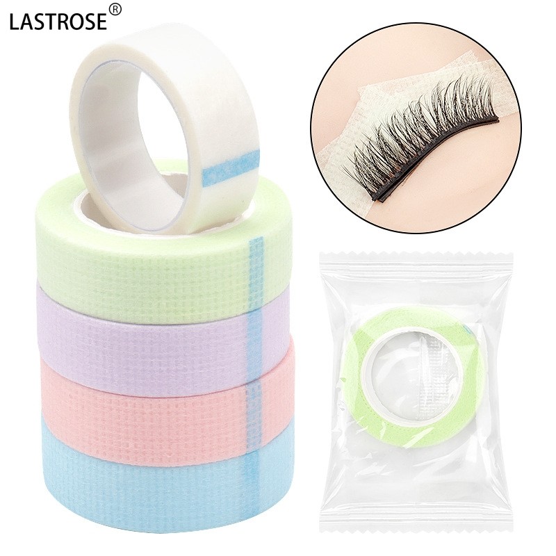Eyelash Extension Tape Manufacturer - Colorful 9m Eyelash Extension Silicone Gel Sensitive Lash Tape Non Woven