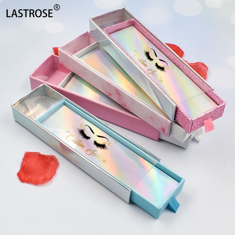 Nail Case Manufacturer - OEM Wholesale Long Coffin Shaped Nail Case OEM Empty Fingernail case High Quality 24pcs Press