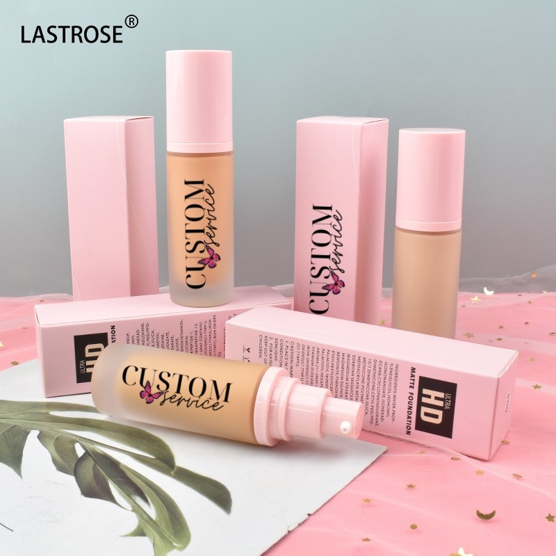 Liquid Foundation Factory - Wholesale Waterproof Full Cover Foundation Luxury Oil Free Makeup Private Label Liquid