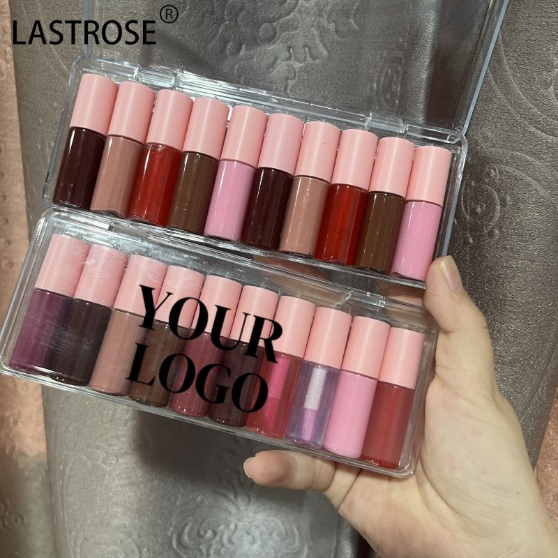 Mini Glitter Shine Lipgloss Manufacturer - Private Label 3ML Mini Glitter Shine Lipgloss Matte Glossy Vegan Lip Gloss