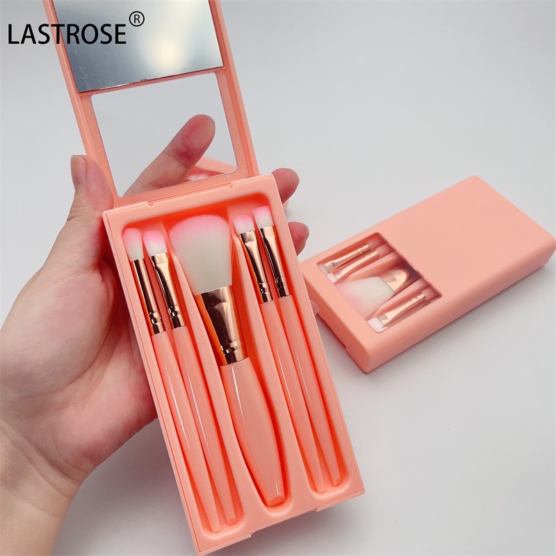 Luxury Makeup Brush Set Manufacturer - Private Label 5pcs Set Makeup Brushes Luxury Makeup Brush Set Portable Makeup Brushes