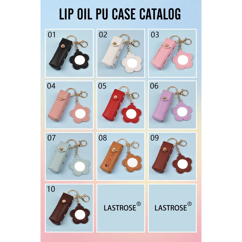 Lipstick Organizer Supplier - 10 Color Lipstick Organizer PU Bag Lipstick Holder Lip Bag Lip Balm High Quality