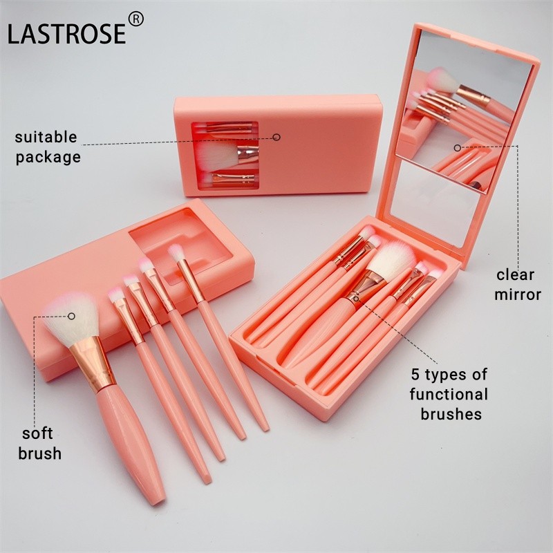 Travel Makeup Brush Set Factory - Wholesale Private Label Portable Mini Travel Makeup Brush Set Synthetic Hair Cosmetic