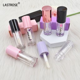 Lip Gloss Tube Supplier - Factory Lip Gloss Tube Wholesale 6ml Plastic Round Lipgloss Tubes Vendor Private Label Empty Tubes