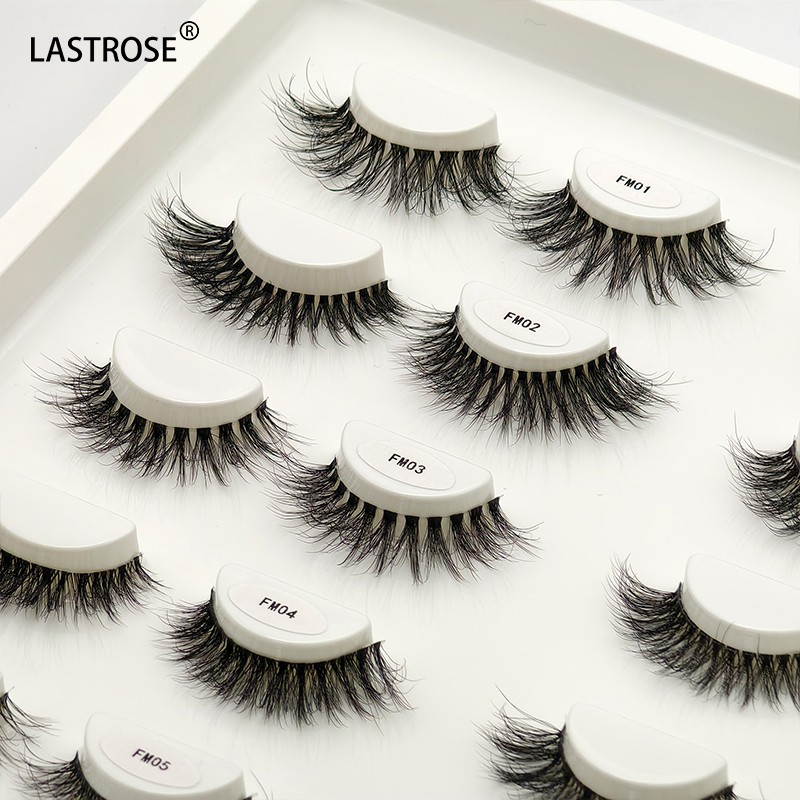 Eyelash Extensions Factory - Wholesale Fully Faux Mink Eyelashes Private Label Full Strip Lashes With Packaging Box