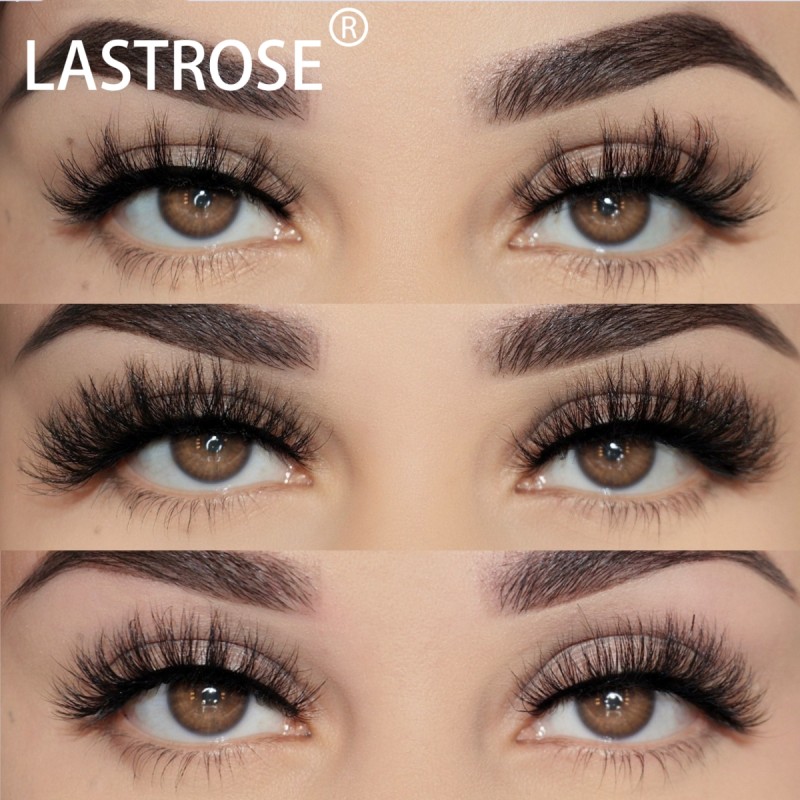 Real Mink Eyelash Manufacturer - New Style 3D 15mm/20/25mm100% Real Mink Eyelash With Lash Boxes Full Strip