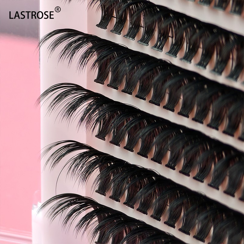 Individual Eyelash Clusters Factory - Wholesale Natural Black Individual Eyelash Clusters Diy Lash Extensions Private Label