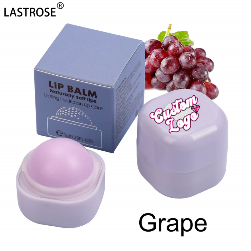 Lip Balm Factory - 4 Flavors Strawberry Lip Balm Natural Long Lasting Sunscreen Lip Care