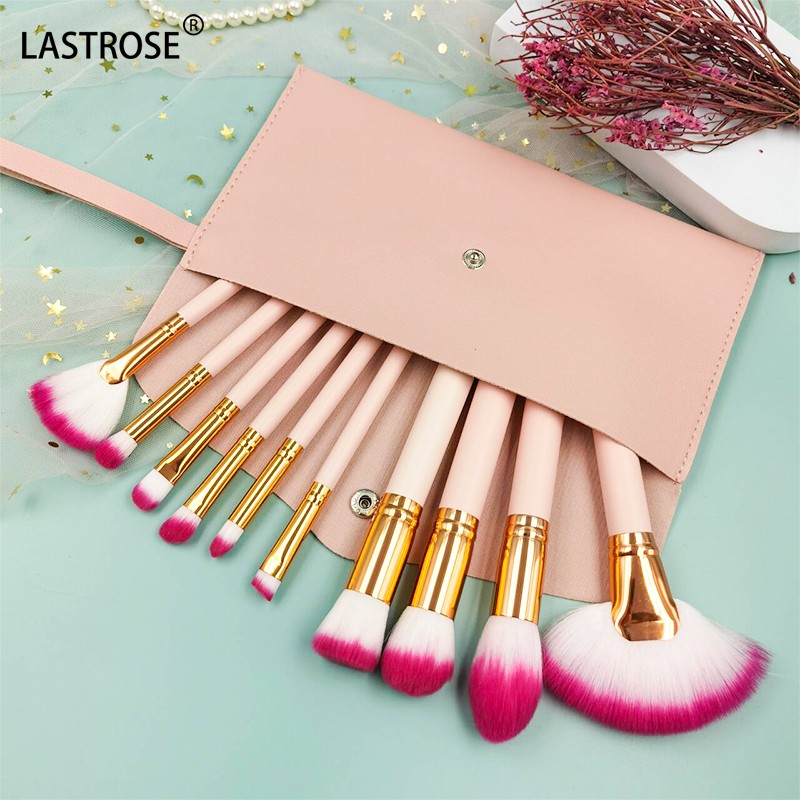 Makeup Brush Set Supplier - Wholesale Private Label Makeup Brush Set 10 Pcs Cosmetic Brush Foundation Blush Eyeshadow