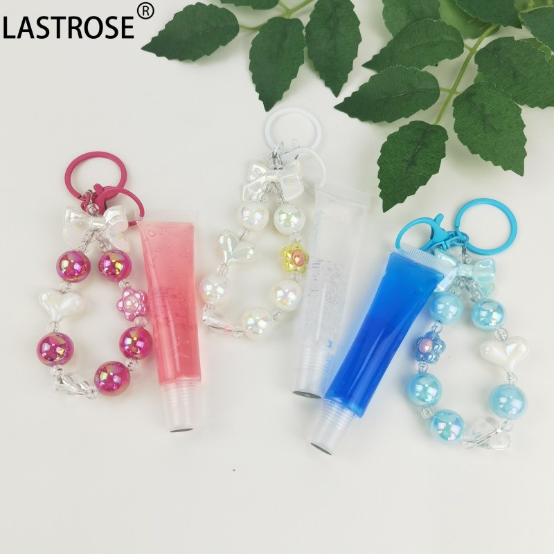Lip Oil Manufacturer - Wholesale Lip Gloss With Keychain Flavouring Lip Oil Private Label Clear Vegan