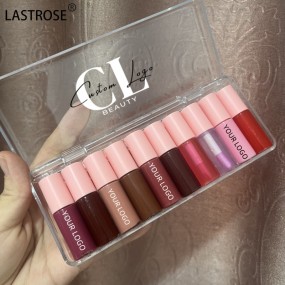 Mini Lip Makeup Set Factory - Wholesale Private Label 10 in 1 Mini Lip Makeup Set Matte Glossy Mini Glitter Shine