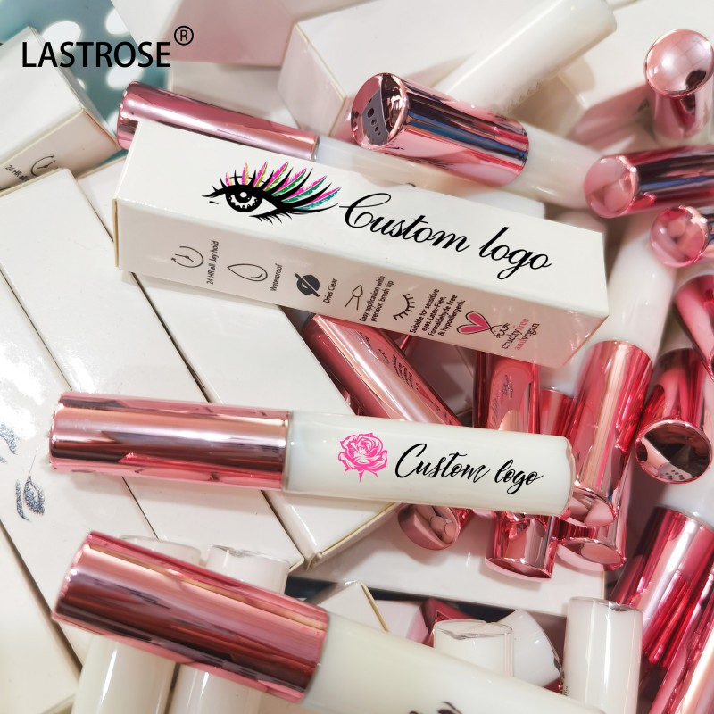 Matte Mink Eyelashes Glue Factory - Wholesale 4ml White Natural Matte Mink Eyelashes Extensions Glue Private Label Clear