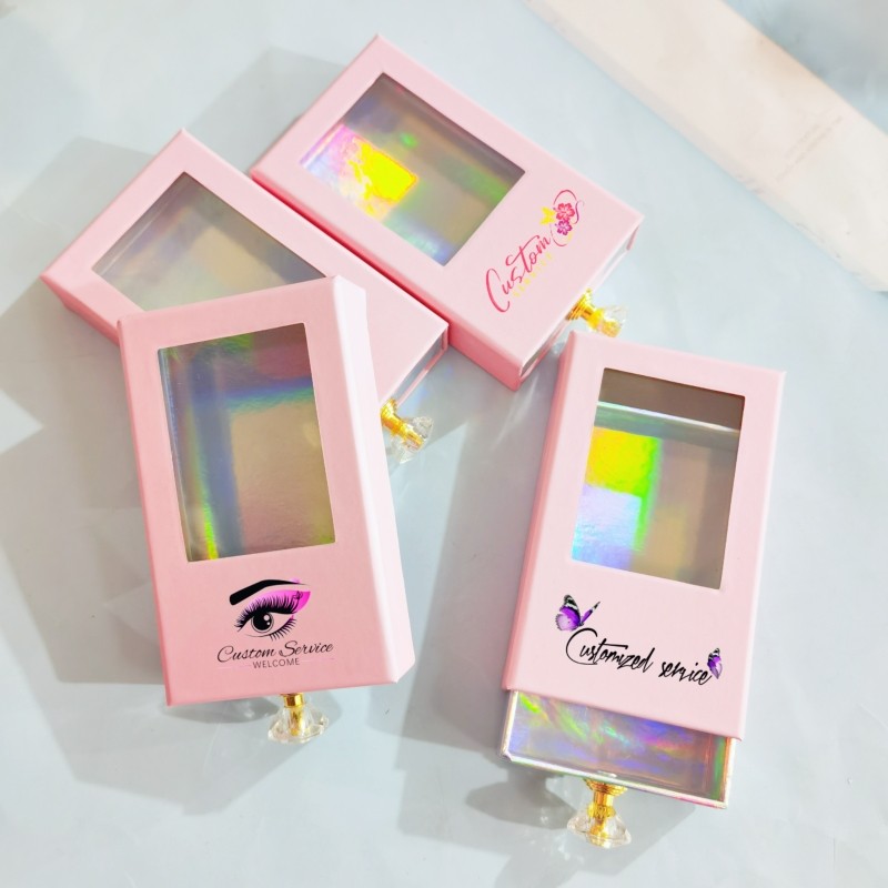 Press on Nail Packaging Box Supplier - Luxury Make Your Own logo Press on Nail Packaging Box Wholesale Beauty Shop False Nails