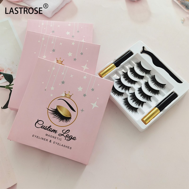 Magnetic Eyelashes Kit Supplier - New Best Magnetic Lashes False Eyelashes Kit With Magnetic Eyeliner Waterproof Eye Lash