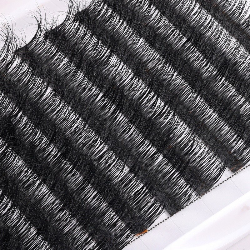 Real Mink Fur Eyelash Supplier - Factory Price 100% Real Mink Fur Eyelash Extension Wholesale Eyelash Vendor Individual Cluster