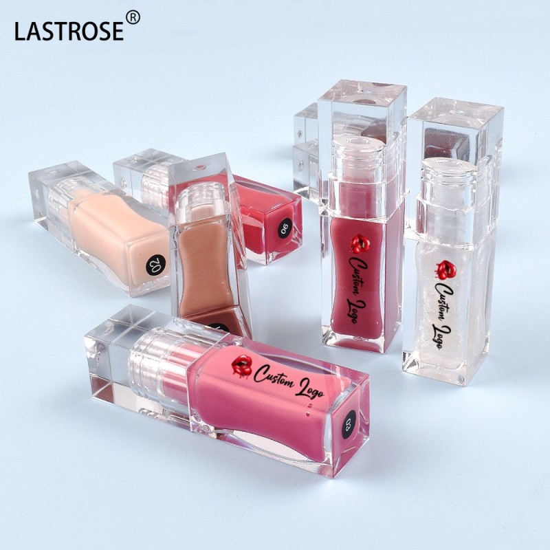 Lip Stain Supplier - Crystal Tube Lip Tint Vegan Natural Finish Lightweight Lip Stain Long Lasting Matte Water
