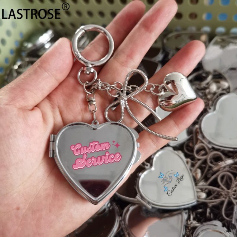Personalized Makeup Mirror Factory - Small Mirror Portable Metal Mini Double Side Personalized Makeup Mirror