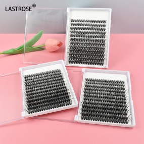 Individual Eyelash Clusters Factory - Wholesale Natural Black Individual Eyelash Clusters Diy Lash Extensions Private Label