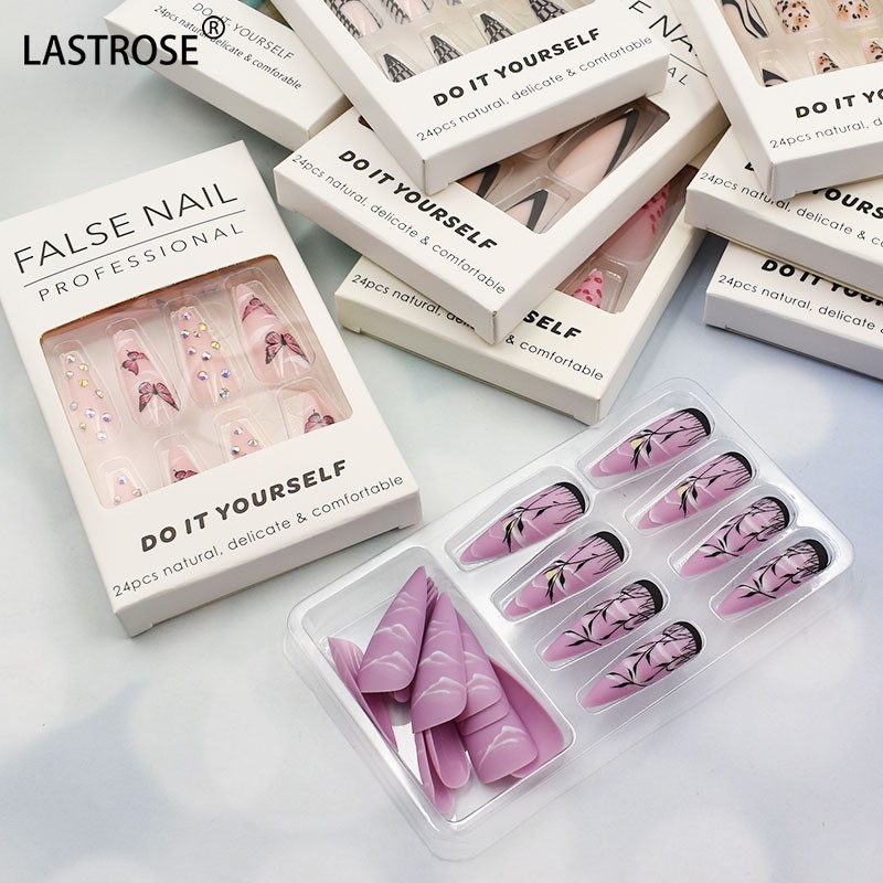 Press on Nails Factory - Luxury Designer Press on Nails Easy to Apply Comfortable Private Label Press on Nails False