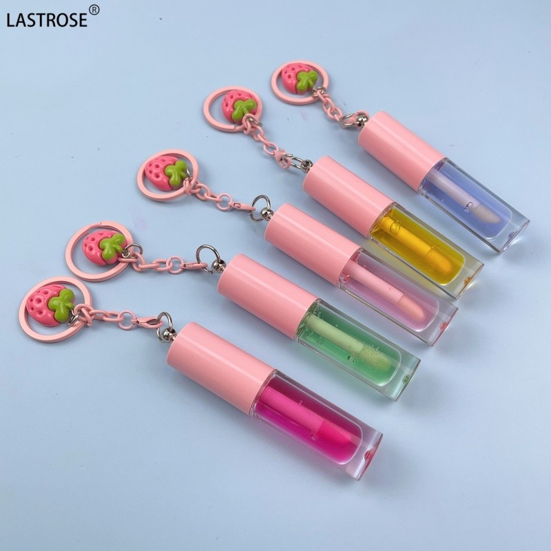 Lip Balm Manufacturer - Color Changing Lip Oil Plumper Fruit Clear Hydrating Vitamin Liquid Lip Balm Vegan